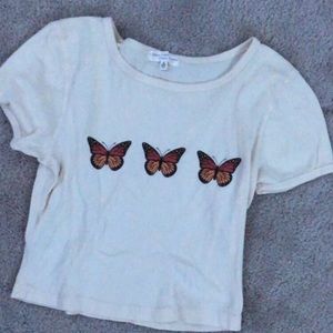 URBAN OUTFITTERS BUTTERFLY TOP